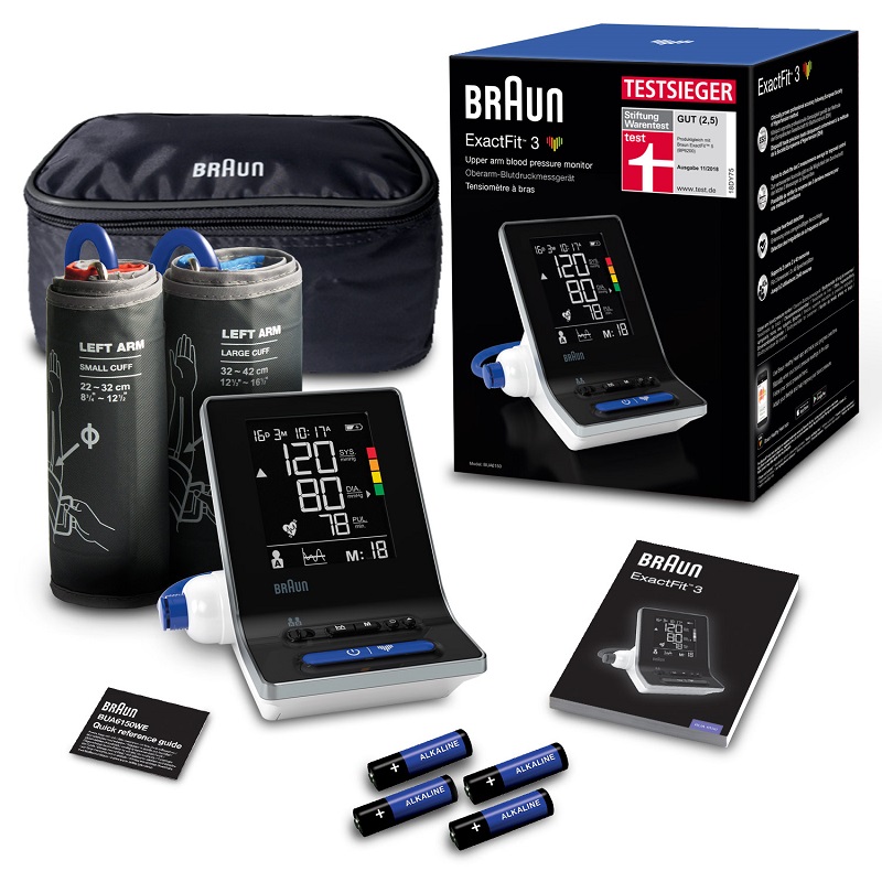 Tensiometru de brat, Exactfit 3, Braun